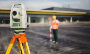 Commercial alta survey construction site - ALTA SURVEY Tennessee Local surveyor performing an ALTA survey at a commercial construction site using a total station